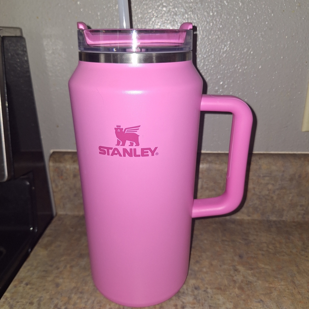 Stanley Pink Tumbler with Handle